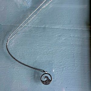 The Wave Charm & Necklace